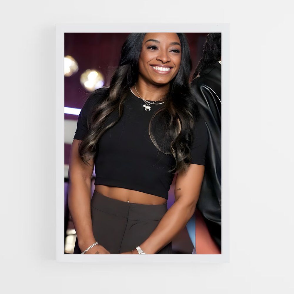 Poster Simone biles papier (vue 3)